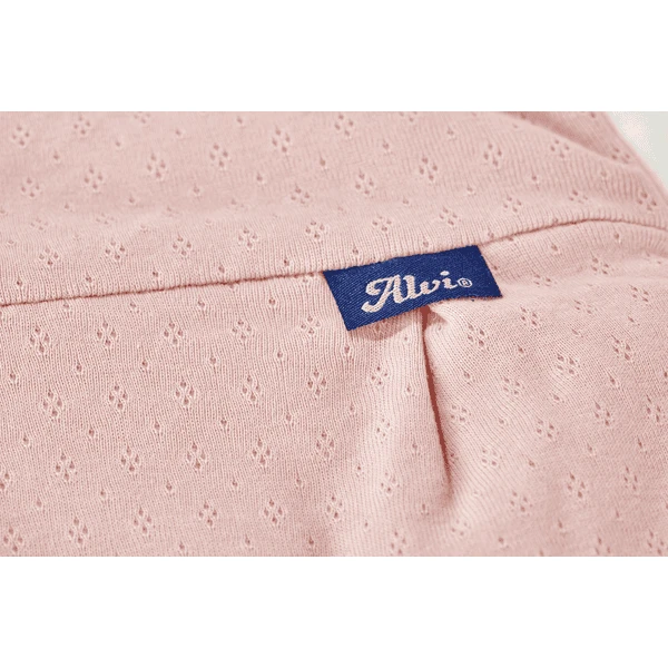 Alvi Baby-Mäxchen® 3-tlg - Special Fabric - Ajour Rosé 4 Alvi Baby-Mäxchen® 3-tlg - Special Fabric - Ajour Rosé – Bild 2
