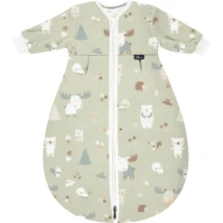 Alvi® Kugelschlafsack-Mäxchen Thermo Mit Arm Baby Forest