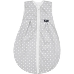 Alvi Kugelschlafsack - Molton Stars Silber 70 - 110 Cm
