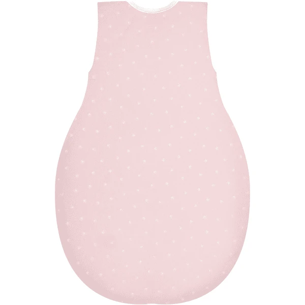 Alvi® Schlafsack Jersey Light Rosa Feder Rosa/weiß 4 Alvi® Schlafsack Jersey Light Rosa Feder Rosa/weiß – Bild 2