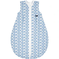 Alvi® Schlafsack Jersey Light Wolke Blau