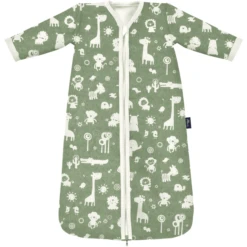 Alvi® Tracksuit Granite Animals Granitgrün/weiß