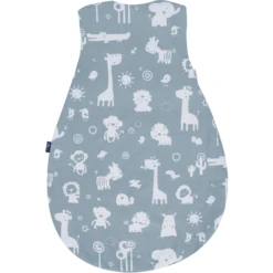 Alvi® Wickel-Mäxchen Zootiere Blau -Geschäft Für Babyschlafsackzubehör alvi wickel maexchen zootiere blau a383340 1