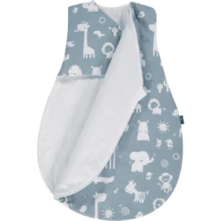 Alvi® Wickel-Mäxchen Zootiere Blau -Geschäft Für Babyschlafsackzubehör alvi wickel maexchen zootiere blau a383340 3