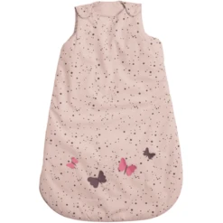 Be Be 's Collection Schlafsack Leicht Wattiert 3D Schmetterling Rosa 60 Cm