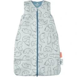 Done By Deer™ Sommer-Schlafsack Sleepy Friends Blau