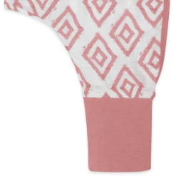 Emma & Noah Schlafsack 0.5 Rauten Rosa Mit Füßen -Geschäft Für Babyschlafsackzubehör emma noah schlafsack 0 5 rauten rosa mit fuessen a347343 4