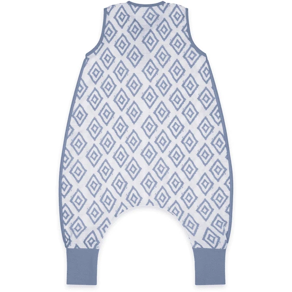 Emma & Noah Schlafsack 0.5 TOG Rauten Blau Mit Füßen 4 Emma & Noah Schlafsack 0.5 TOG Rauten Blau Mit Füßen – Bild 2