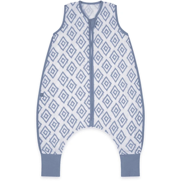 Emma & Noah Schlafsack 0.5 TOG Rauten Blau Mit Füßen 3 Emma & Noah Schlafsack 0.5 TOG Rauten Blau Mit Füßen