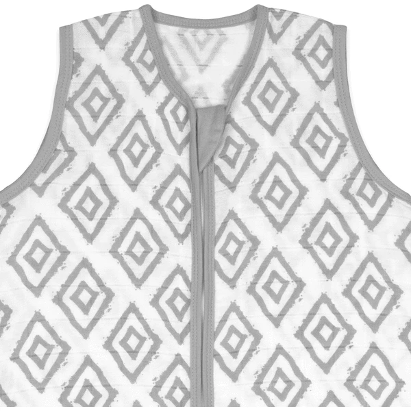 Emma & Noah Schlafsack 0,5 TOG Rauten Grau 7 Emma & Noah Schlafsack 0,5 TOG Rauten Grau – Bild 5