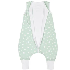 Emma & Noah Schlafsack Mit Füßen Punkte Mint -Geschäft Für Babyschlafsackzubehör emma noah schlafsack mit fuessen punkte mint a312668 3