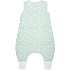 Emma & Noah Schlafsack Mit Füßen Punkte Mint TOG 2.5 -Geschäft Für Babyschlafsackzubehör emma noah schlafsack mit fuessen punkte mint tog 2 5 a291998 1