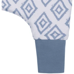 Emma & Noah Schlafsack Mit Füßen Rauten Blau TOG 2.5 -Geschäft Für Babyschlafsackzubehör emma noah schlafsack mit fuessen rauten blau tog 2 5 a312730 5