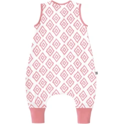 Emma & Noah Schlafsack Mit Füßen Rauten Rosa -Geschäft Für Babyschlafsackzubehör emma noah schlafsack mit fuessen rauten rosa a312665 1