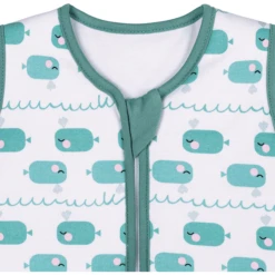 Emma & Noah Schlafsack Mit Füßen Wal Blau TOG 2.5 -Geschäft Für Babyschlafsackzubehör emma noah schlafsack mit fuessen wal blau tog 2 5 a312726 4