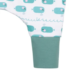 Emma & Noah Schlafsack Mit Füßen Wal Blau TOG 2.5 -Geschäft Für Babyschlafsackzubehör emma noah schlafsack mit fuessen wal blau tog 2 5 a312726 5