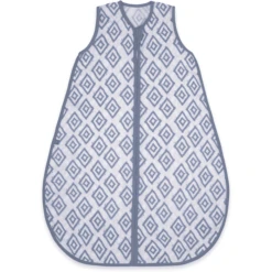 Emma & Noah Schlafsack Rauten Blau 0.5