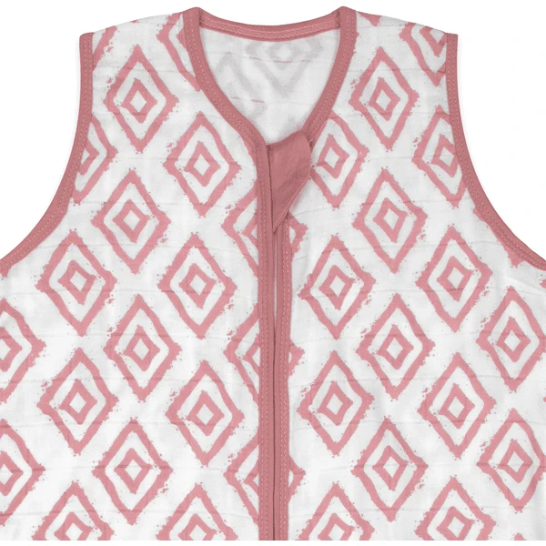 Emma & Noah Schlafsack Rosa Rauten TOG 0.5 7 Emma & Noah Schlafsack Rosa Rauten TOG 0.5 – Bild 5