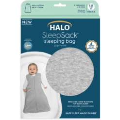 HALO® SleepSack® Schlafsack Heather Grey -Geschäft Für Babyschlafsackzubehör halo sleepsack schlafsack heather grey a326297 1