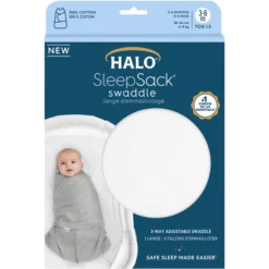 HALO® SleepSack® Wickelschlafsack Weiß -Geschäft Für Babyschlafsackzubehör halo sleepsack wickelschlafsack weiss a326286 2