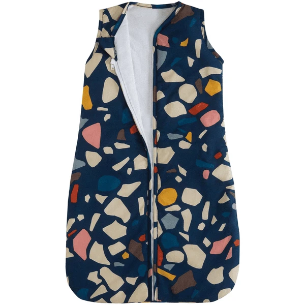 Hibboux® Babyschlafsack Terazzo Sleeping Bag Azure 5 Hibboux® Babyschlafsack Terazzo Sleeping Bag Azure – Bild 3