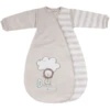 JACKY Schlafsack 60g Wattiert Abnehmbare Ärmel LITTLE LION Beige-mlange/ringel -Geschäft Für Babyschlafsackzubehör jacky schlafsack 60g wattiert abnehmbare aermel little lion beige mlange ringel a410830