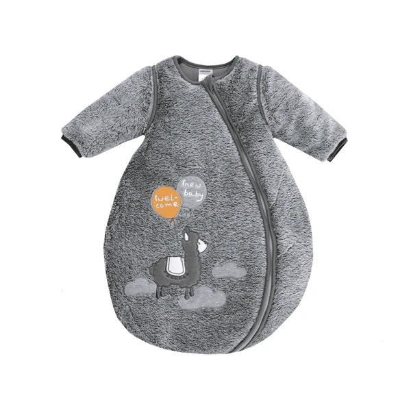 Jacky Schlafsack Graumelange Lama 3 Jacky Schlafsack Graumelange Lama