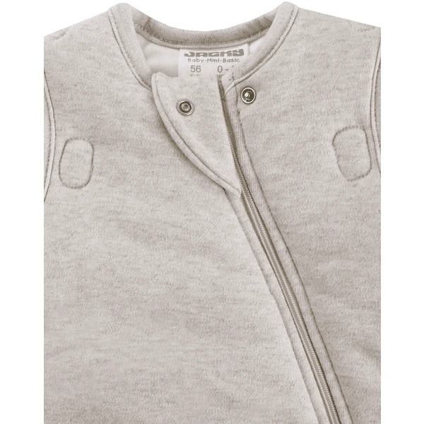 JACKY Schlafsack Hello World Wattiert Beige-melange 4 JACKY Schlafsack Hello World Wattiert Beige-melange – Bild 2