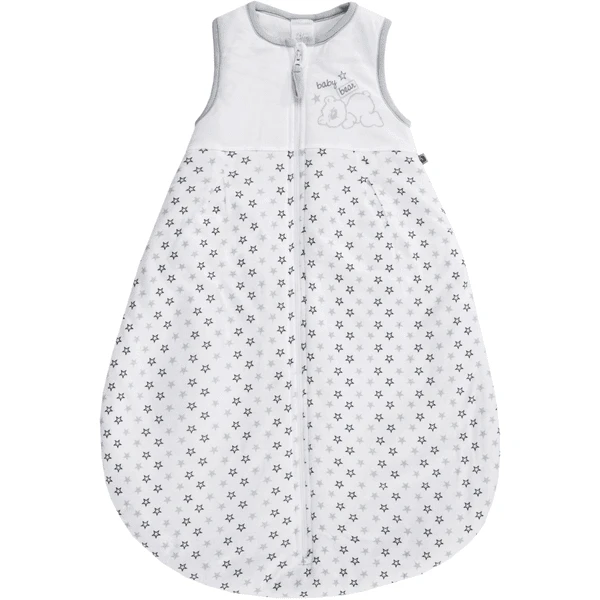 JACKY Schlafsack TENCEL Weiß/grau 3 JACKY Schlafsack TENCEL Weiß/grau