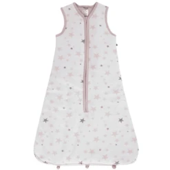 JACKY Sterne Schlafsack Unwattiert ärmellos Rosa