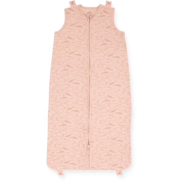 Jollein Ganzjahresschlafsack Whales Pale Pink 6 Jollein Ganzjahresschlafsack Whales Pale Pink – Bild 4