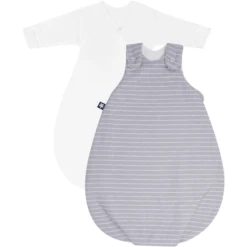 JULIUS ZÖLLNER Babyschlafsack Cosy Grey Stripes