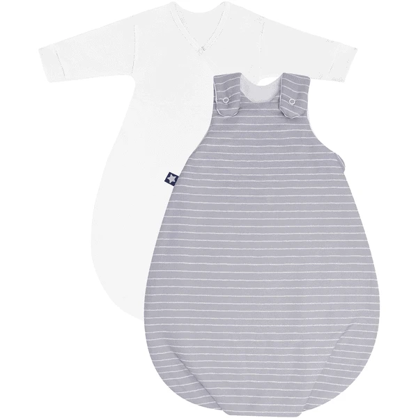 JULIUS ZÖLLNER Babyschlafsack Cosy Grey Stripes 3 JULIUS ZÖLLNER Babyschlafsack Cosy Grey Stripes