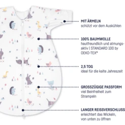 JULIUS ZÖLLNER Jersey Winterschlafsack Stary -Geschäft Für Babyschlafsackzubehör julius zoellner jersey winterschlafsack stary a332231 4