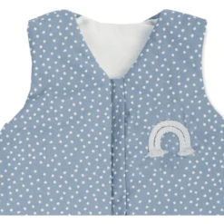 JULIUS ZÖLLNER Schlafsack Organic Punkte Blau -Geschäft Für Babyschlafsackzubehör julius zoellner schlafsack organic punkte blau a331229 1