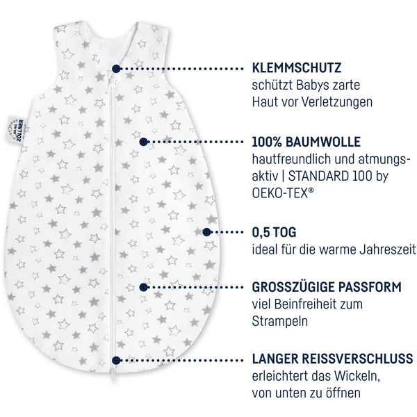 JULIUS ZÖLLNER Sommerschlafsack Stella 4 JULIUS ZÖLLNER Sommerschlafsack Stella – Bild 2