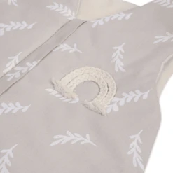 JULIUS ZÖLLNER Sommerschlafsack Zweige Taupe -Geschäft Für Babyschlafsackzubehör julius zoellner sommerschlafsack zweige taupe a331088 3