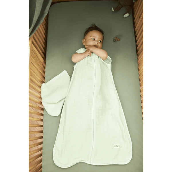 Meyco Sommerschlafsack Uni Soft Mint 6 Meyco Sommerschlafsack Uni Soft Mint – Bild 4