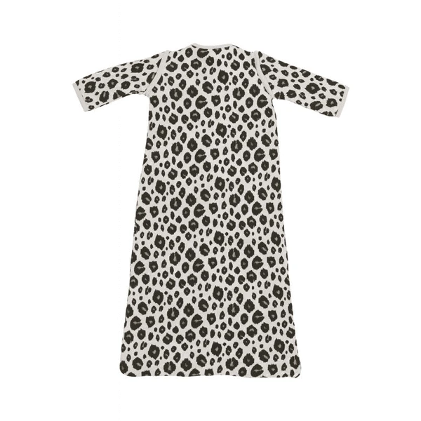Meyco Winterschlafsack Abnehmbare Ärmel Leopard Sand Melange 4 Meyco Winterschlafsack Abnehmbare Ärmel Leopard Sand Melange – Bild 2