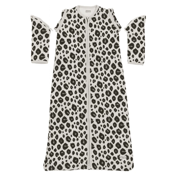 Meyco Winterschlafsack Abnehmbare Ärmel Leopard Sand Melange 6 Meyco Winterschlafsack Abnehmbare Ärmel Leopard Sand Melange – Bild 4