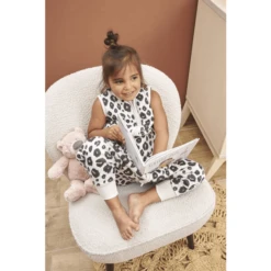 MEYCO Winterschlafsack Jumper Leopard Sand Melange -Geschäft Für Babyschlafsackzubehör meyco winterschlafsack jumper leopardsand melange a385538 6
