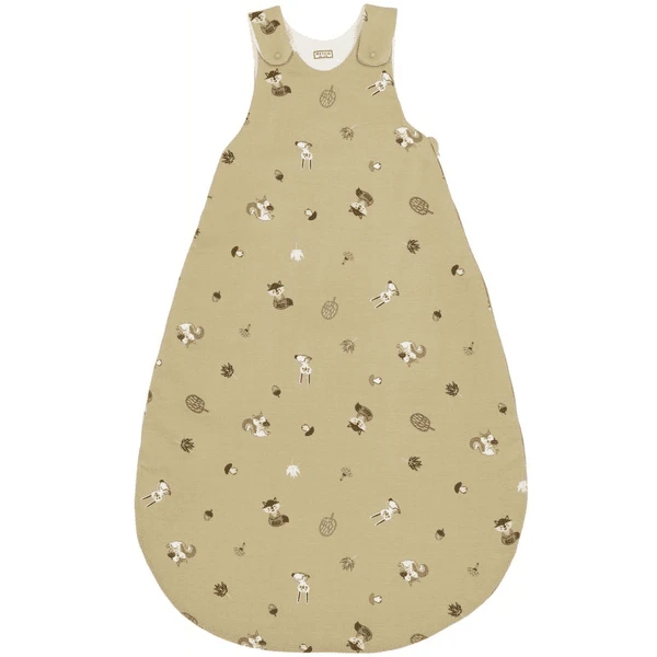 MEYCO Winterschlafsack Rund 2er Set Forest Animal Sand 4 MEYCO Winterschlafsack Rund 2er Set Forest Animal Sand – Bild 2