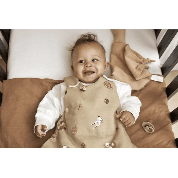 MEYCO Winterschlafsack Rund 2er Set Forest Animal Sand 8 MEYCO Winterschlafsack Rund 2er Set Forest Animal Sand – Bild 6