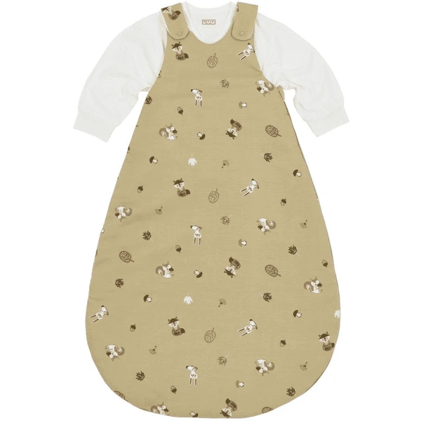 MEYCO Winterschlafsack Rund 2er Set Forest Animal Sand 3 MEYCO Winterschlafsack Rund 2er Set Forest Animal Sand