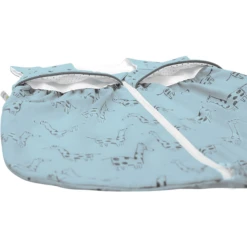 ODENWÄLDER Jersey-Schlafsack Anni Light Happy Giraffe Blue Pearl -Geschäft Für Babyschlafsackzubehör odenwaelder jersey schlafsack anni light happy giraffe blue pearl a415108 1