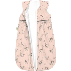 ODENWÄLDER Jersey-Schlafsack Anni Light Happy Giraffe Powder Love -Geschäft Für Babyschlafsackzubehör odenwaelder jersey schlafsack anni light happy giraffe powder love a415454 2