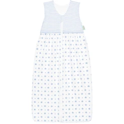 ODENWÄLDER Jersey Schlafsack Anni Stars Cool Blue 70cm - 130cm