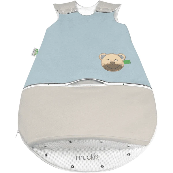 Odenwälder Jersey-Schlafsack "mucki AIR" Color-blocking Sweet Chocolate 4 Odenwälder Jersey-Schlafsack "mucki AIR" Color-blocking Sweet Chocolate – Bild 2