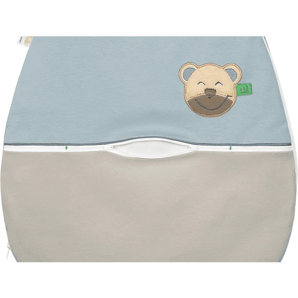 Odenwälder Jersey-Schlafsack "mucki AIR" Color-blocking Sweet Chocolate 5 Odenwälder Jersey-Schlafsack "mucki AIR" Color-blocking Sweet Chocolate – Bild 3