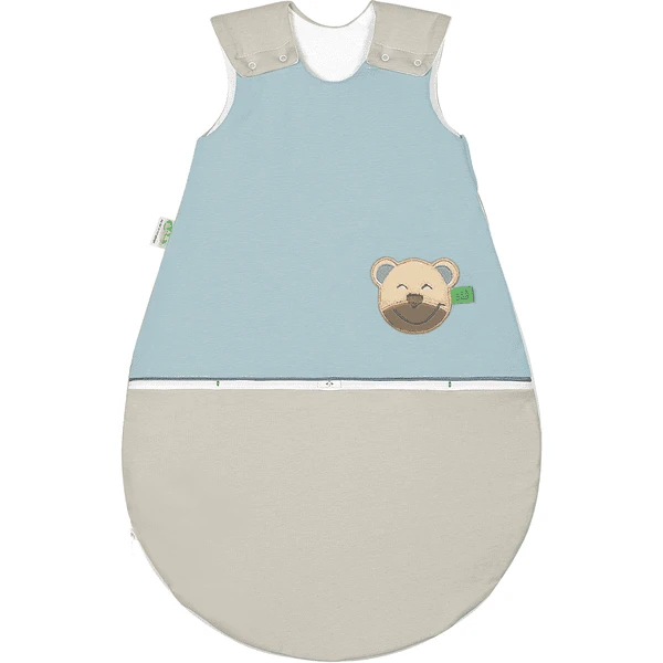 Odenwälder Jersey-Schlafsack "mucki AIR" Color-blocking Sweet Chocolate 3 Odenwälder Jersey-Schlafsack "mucki AIR" Color-blocking Sweet Chocolate